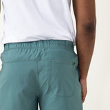 Copper & Oak Tech Pull On Shorts for Men in Green