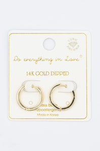 Cubic Zirconia Huggie Hoop Earrings for Women in Gold