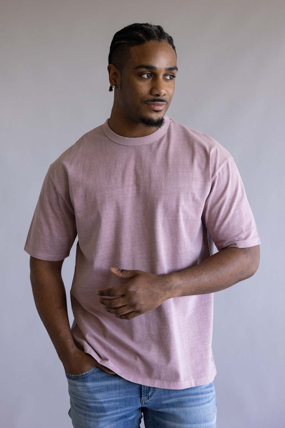 Industrie Del Sur T-Shirt for Men in Berry