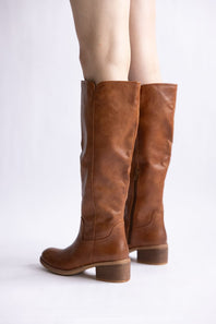Diba True Wings Up Tall Boots for Women in Cognac