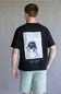 Denim & Flower California Dog T-Shirt for Men in Black