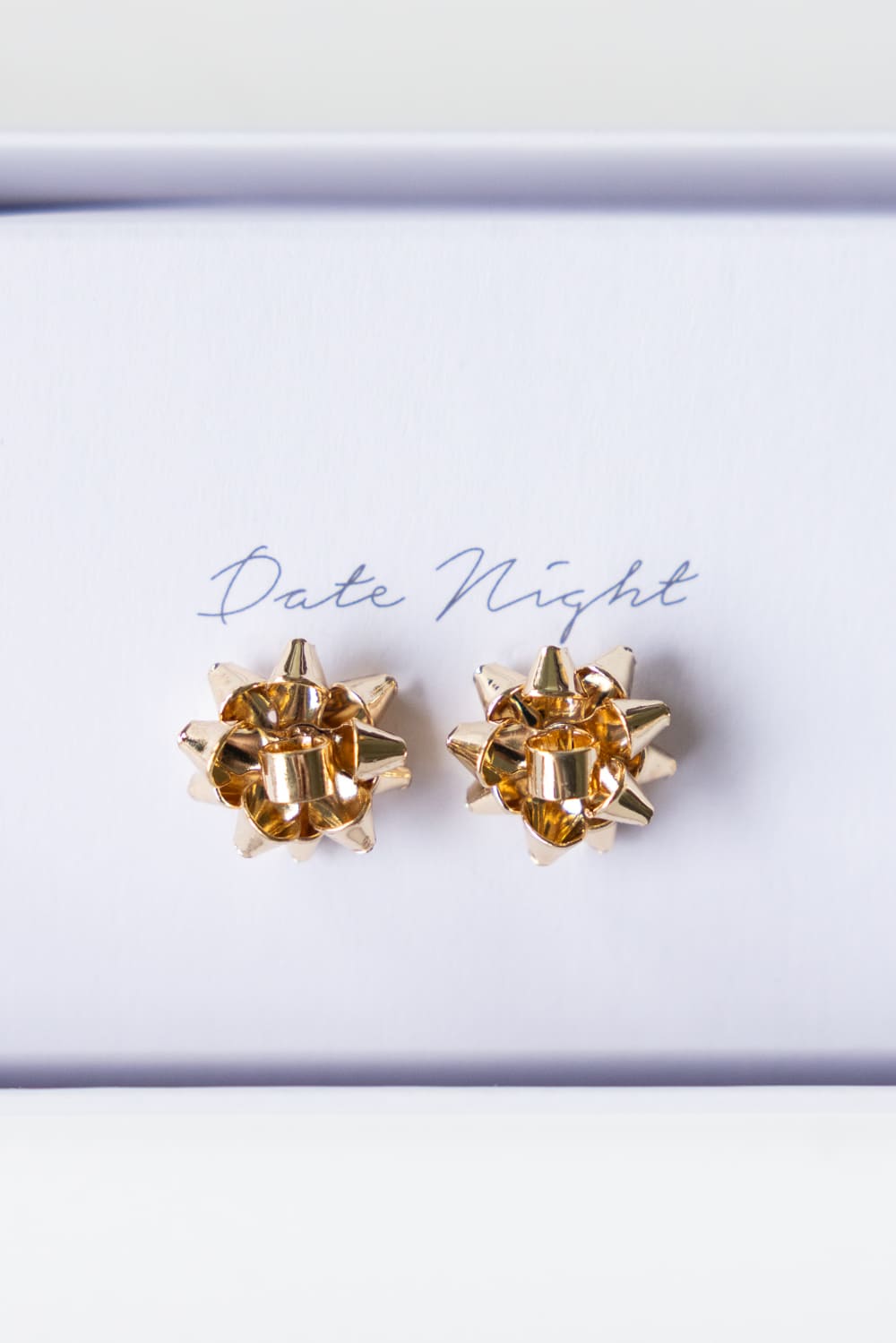 Bow Christmas Season Earrings Gift Box Set