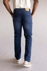Weatherproof Vintage Straight Jeans for Men in Earth Stone