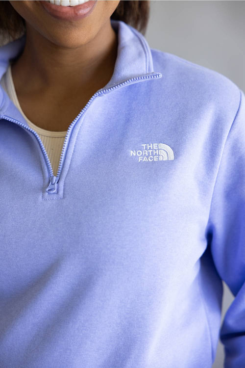 The North Face Evolution ¼ Zip for Women in Periwinkle Glow