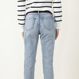 Eunina Super High Rise Boyfriend Jeans for Women 