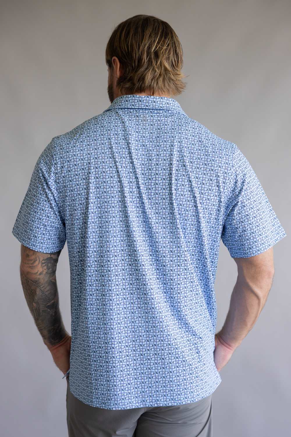 1897 Legends Golf Clubs Polo for Men in Blue
