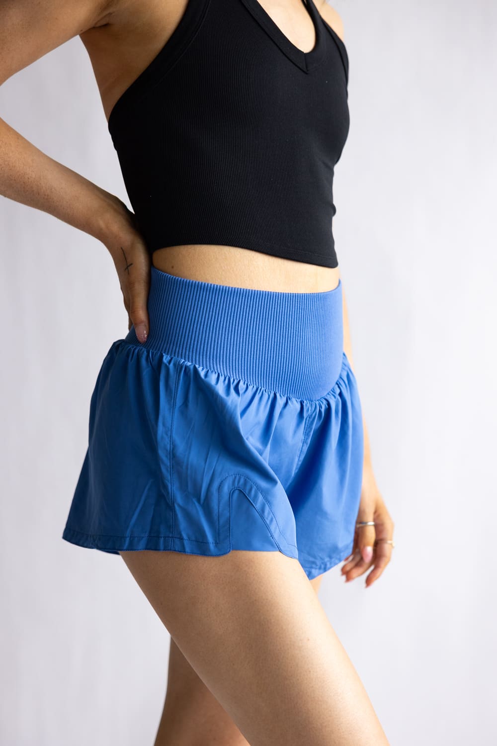 FP Movement Carpe Diem Shorts for Women in Light Cobalt