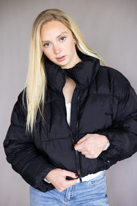FP Movement In A Bubble Puffer Jacket for Women in Black