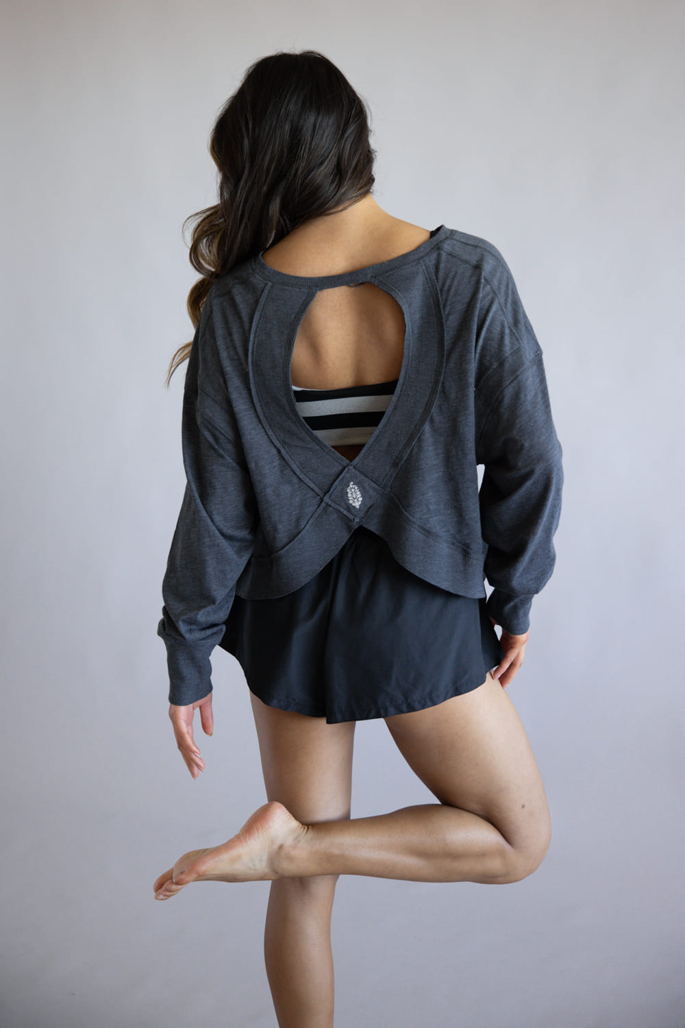 FP Movement My Time Layer Tee for Women in Black