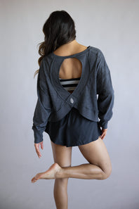 FP Movement My Time Layer Tee for Women in Black