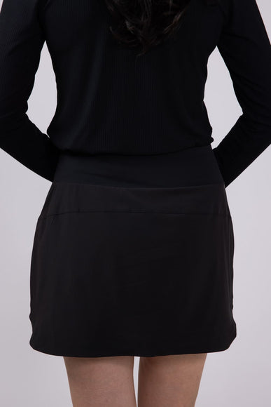 Free Fly Bamboo-Lined Active Breeze Skort for Women in Black