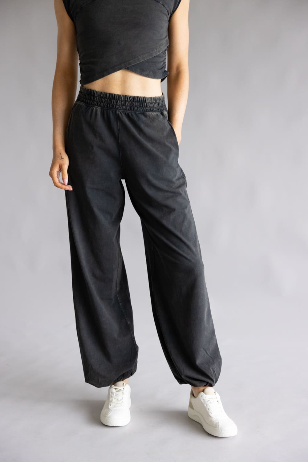 FP Movement Hot Shot Crossover Set for Women in Black