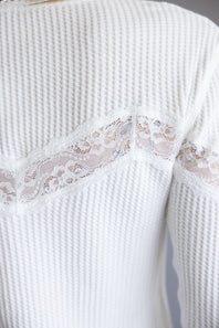 Free People Let’s Party Cardi Top for Women in Ivory