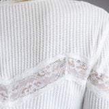 Free People Let’s Party Cardi Top for Women in Ivory