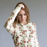 Free People We The Free Pretty Little Thermal for Women in Sand Combo Folk Vine