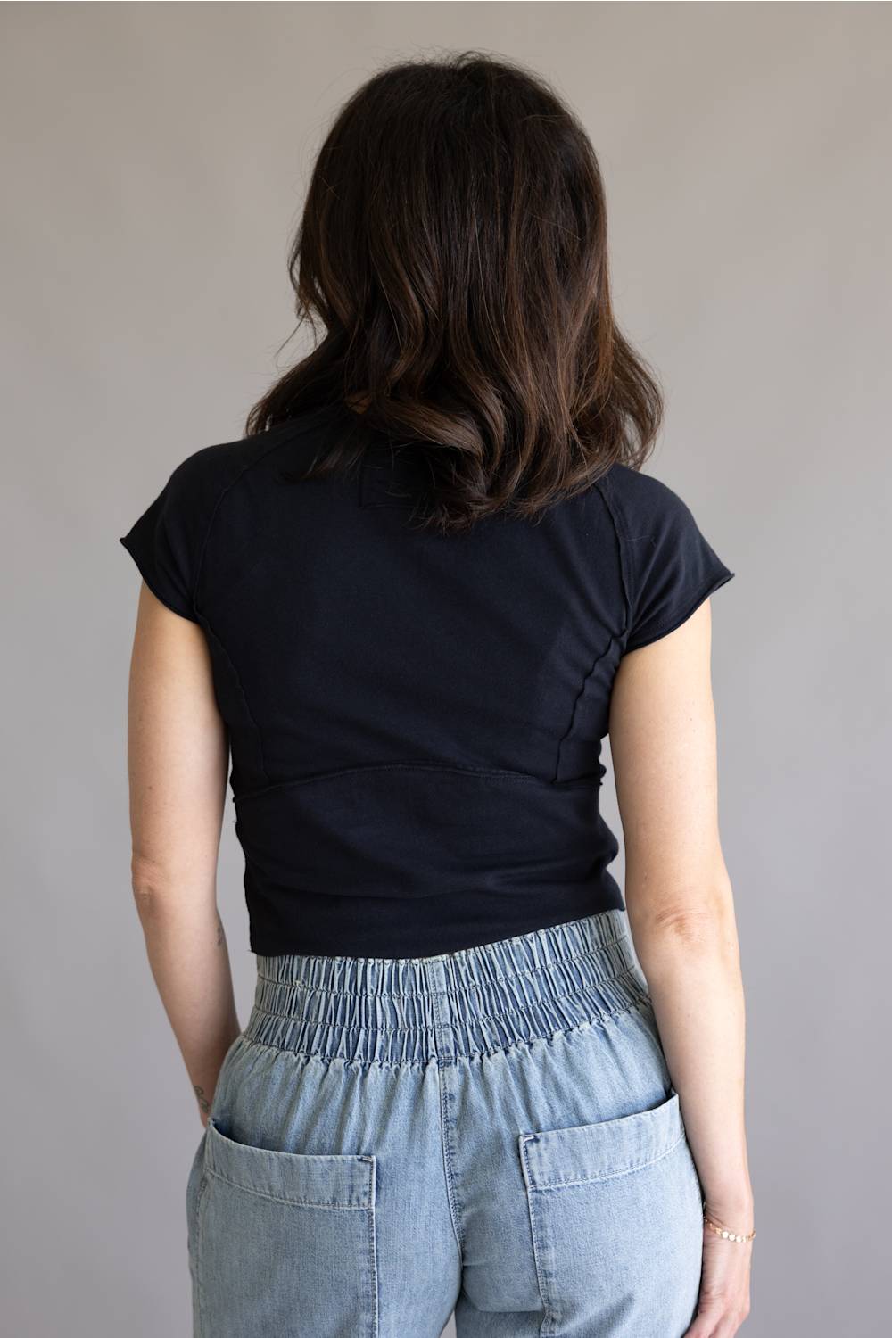 Free People We The Free Protagonist Top for Women in Black