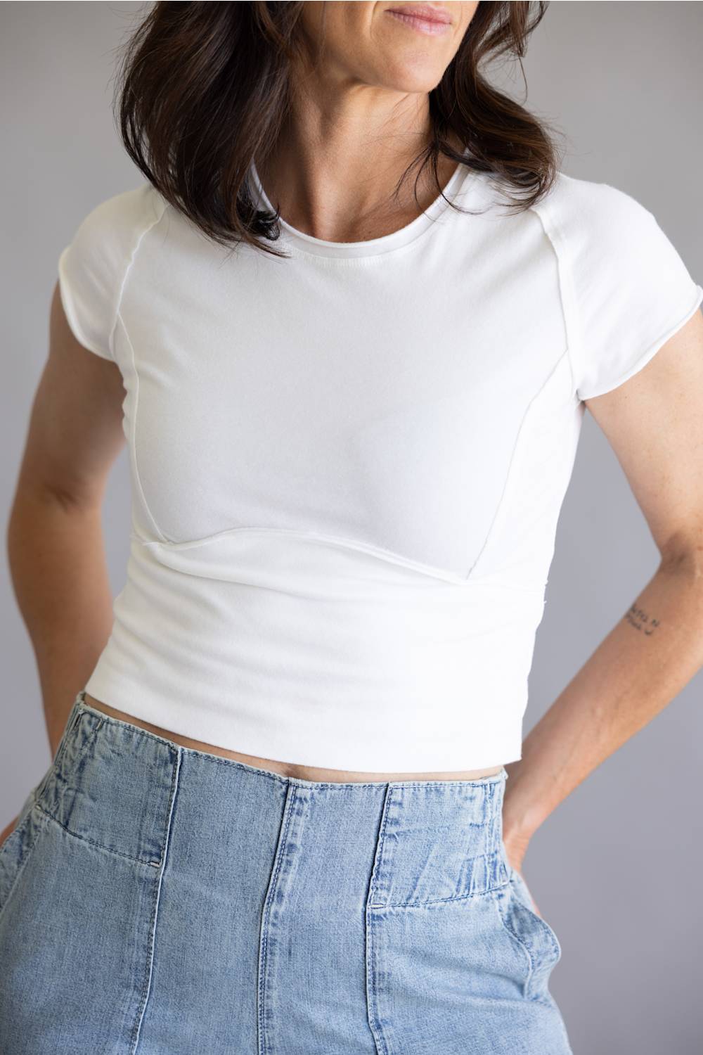 Free People We The Free Protagonist Top for Women in White