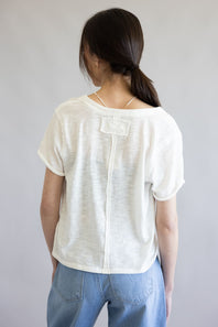 Free People We The Free Take 2 Tee for Women in Clean Ivory