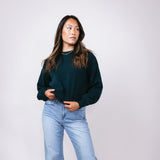Gabby Supper High-Rise Baggy Straight Jeans for Women in Medium Wash