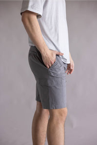 Hallstatt 10" Cargo Shorts for Men in Grey