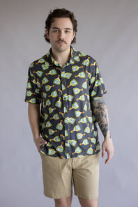 Hallstatt Tequila Button Shirt for Men in Grey