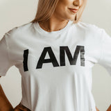 Henry Kellem I AM Graphic T-Shirt in White 