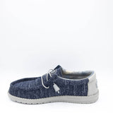 Hey Dude Shoes Men’s Wally Sox Shoes in Blue