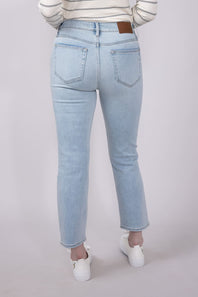Hidden High Rise Crop Cigarette Skinny Jeans for Women
