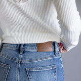 Hidden High Rise Logan Straight Leg Dad Jeans for Women