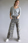 Hidden Nori Camo High Rise Wide Leg Cargo Jeans for Women in Green