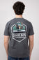 Hunt Club Dog T-Shirt for Men in Pepper