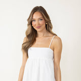Hyfve Strappy Mini Dress for Women in Off White