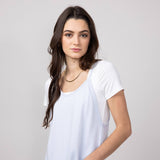 Illa Illa Striped Patch Romper for Women in Light Blue