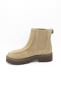 Project Cloud Jannie Lug Booties for Women in Taupe | PCA-419-LIGHT TAUPE