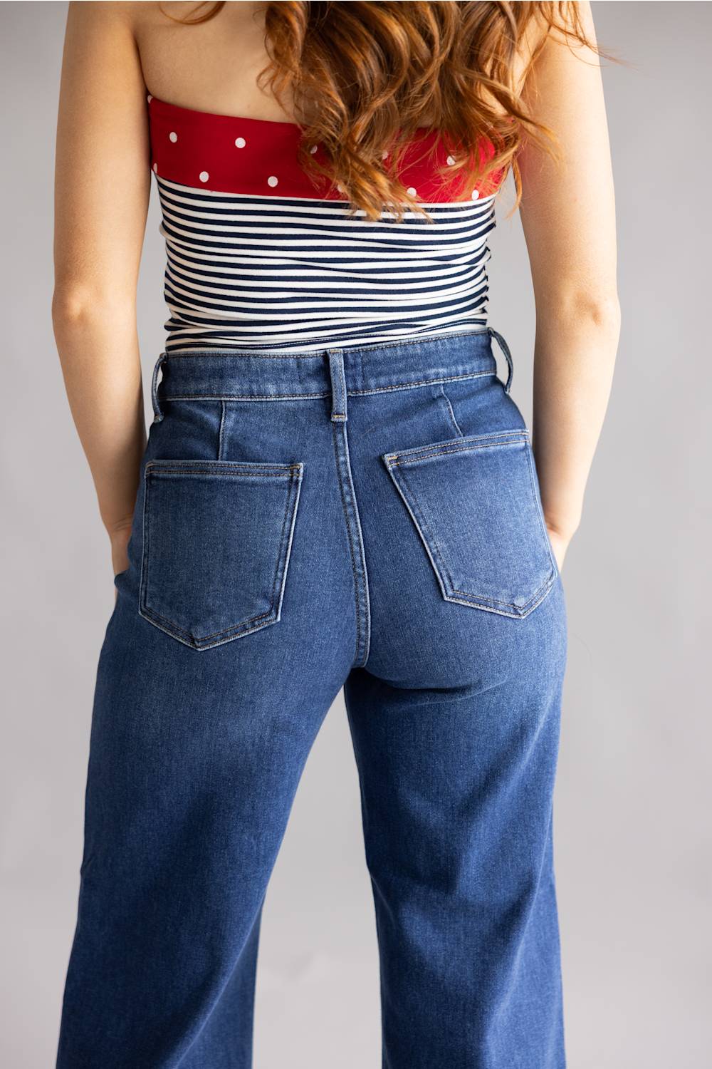 JBD Ruby High Rise Trouser Jeans for Women