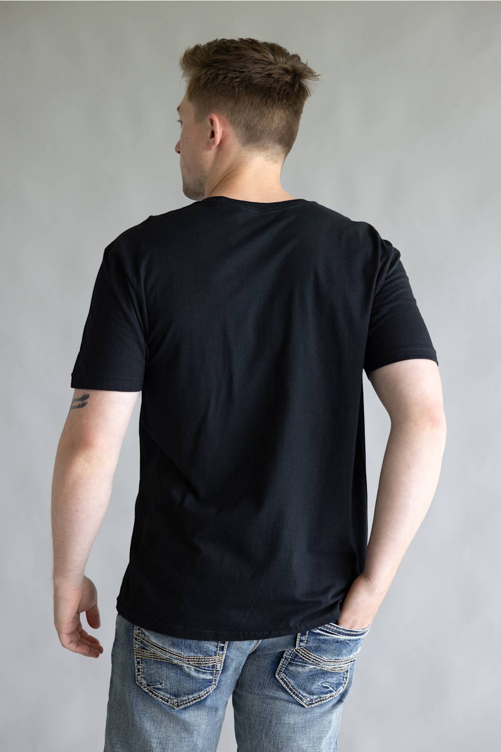 Jeep Camo Duck T-Shirt for Men in Black
