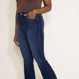 Judy Blue High Rise Trouser Flare Jeans for Women