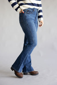 Judy Blue High Rise Tummy Control Bootcut Long Jeans for Women