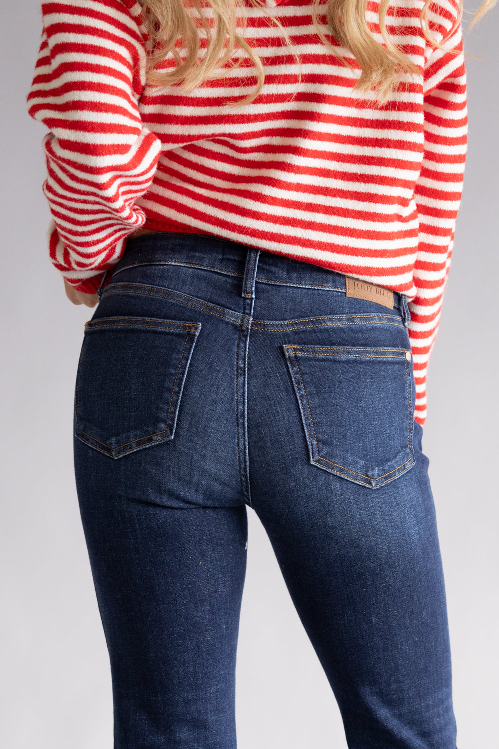 Judy Blue Petite Mid-Rise Bootcut Jeans for Women