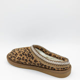 Katydid Leopard Slippers for Women in Brown