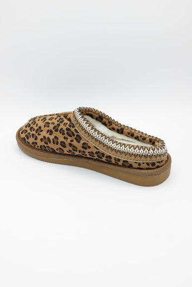 Katydid Leopard Slippers for Women in Brown