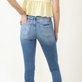 KanCan Distressed Ankle Skinny Jeans for Women