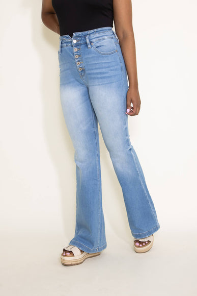 KanCan Mason Ultra High Rise Curvy Flare Jeans for Women | KC8602L-CV ...