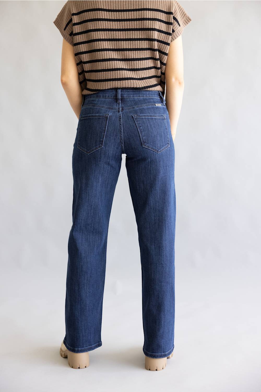 KanCan Norie High Rise Wide Leg Jeans for Women
