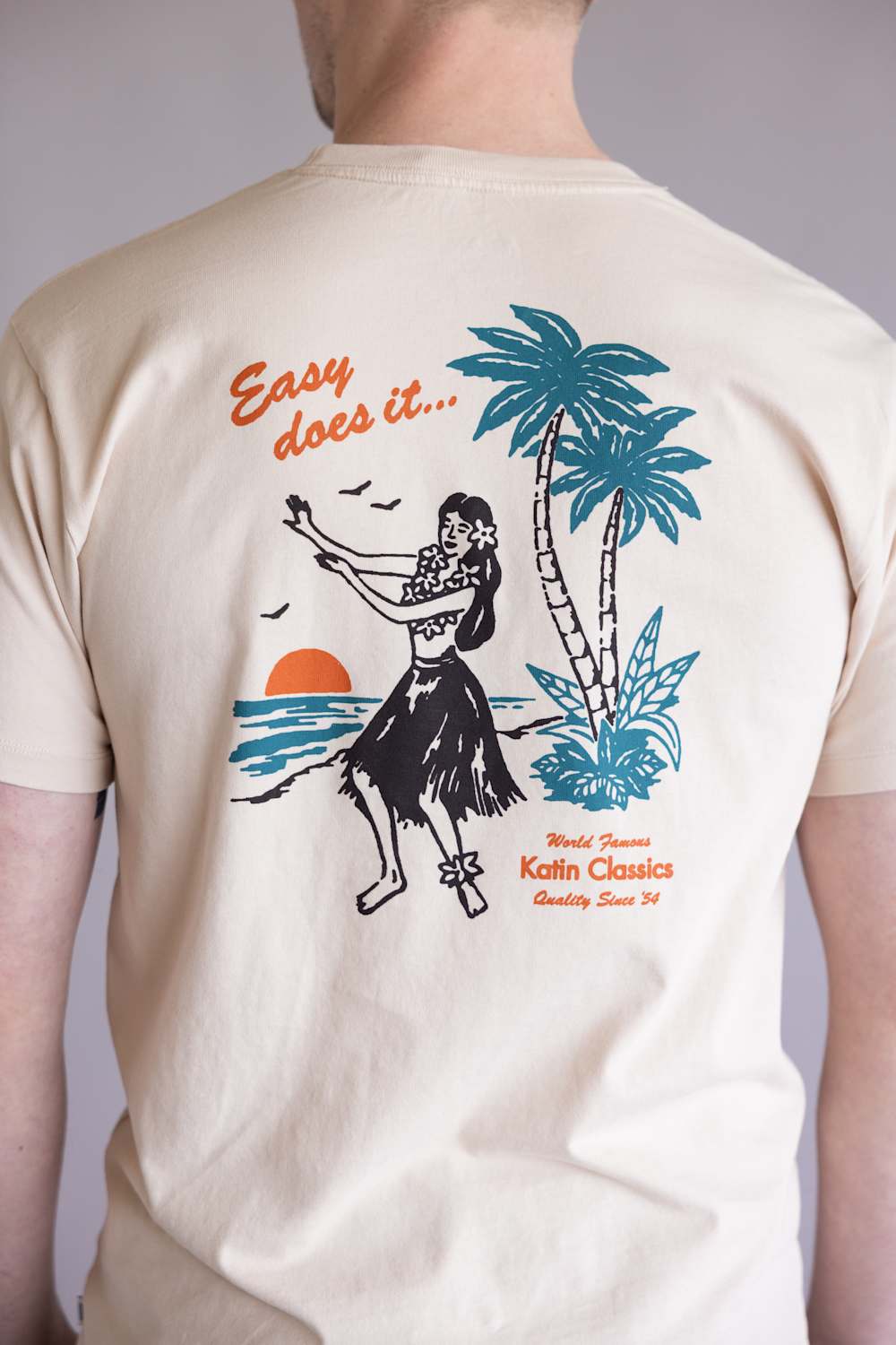 Katin Auana T-Shirt for Men in Almond Peach
