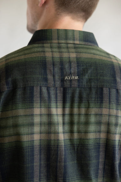 Kuhl Fugitive Flannel Shirt for Men in Dark Forest | 7202-DARKFOREST