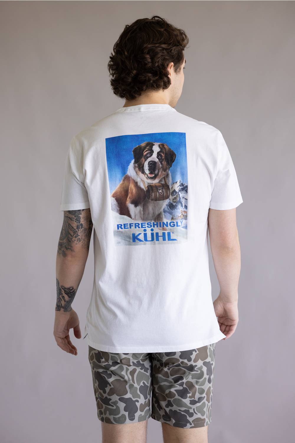 Kuhl St. Bernard T-Shirt for Men in White