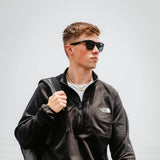 The North Face Canyonlands 1/2 Zip Pullover for Men in Black