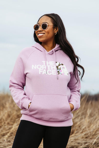 The North Face Half Dome Hoodie for Women in Purple