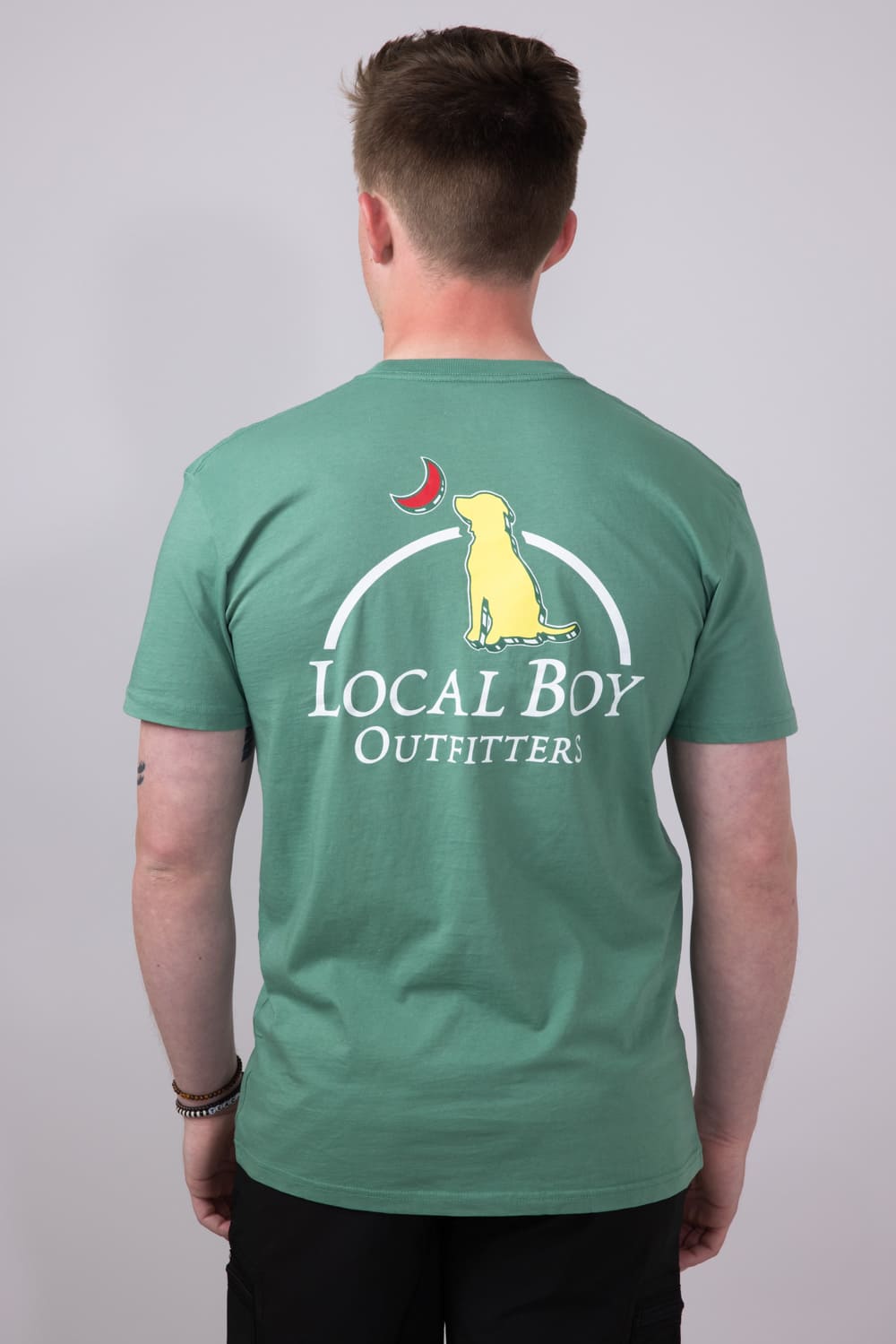 Local Boy Fairway T-Shirt for Men in Light Green | L1000576